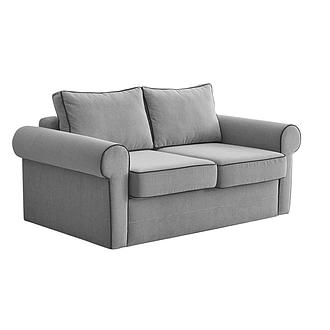 2 Seater Gray sofa